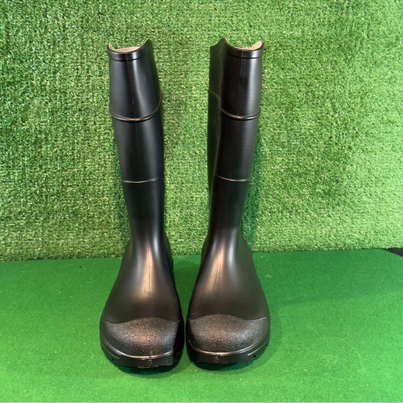 Servus Black Steel Toe Rubber Boots ASTM F2892-18 Men’s Size 8 - Picture 2 of 6